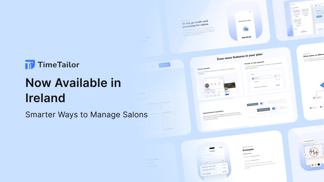 TimeTailor Salon Software Expands Into Ireland